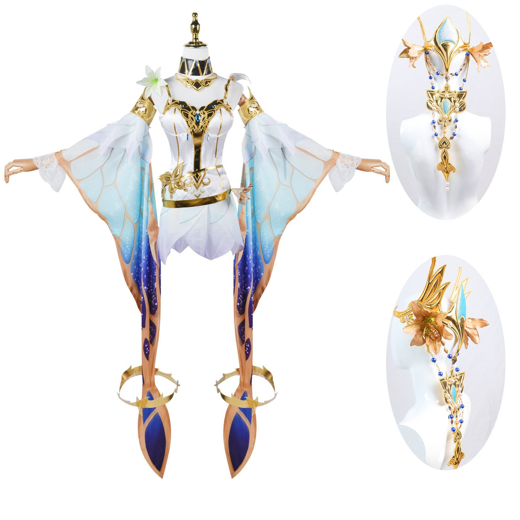 Beishui Trading King of Glory COS Server Diao Chan New Version Golden Midsummer Night's Dream cosplay anime girl