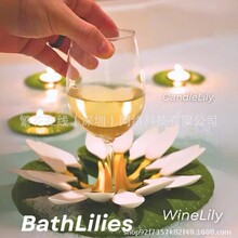 ԡ�Ҽt�Ʊ�ɏ���� Wine Lily and CandleLily Bath Wine Holder