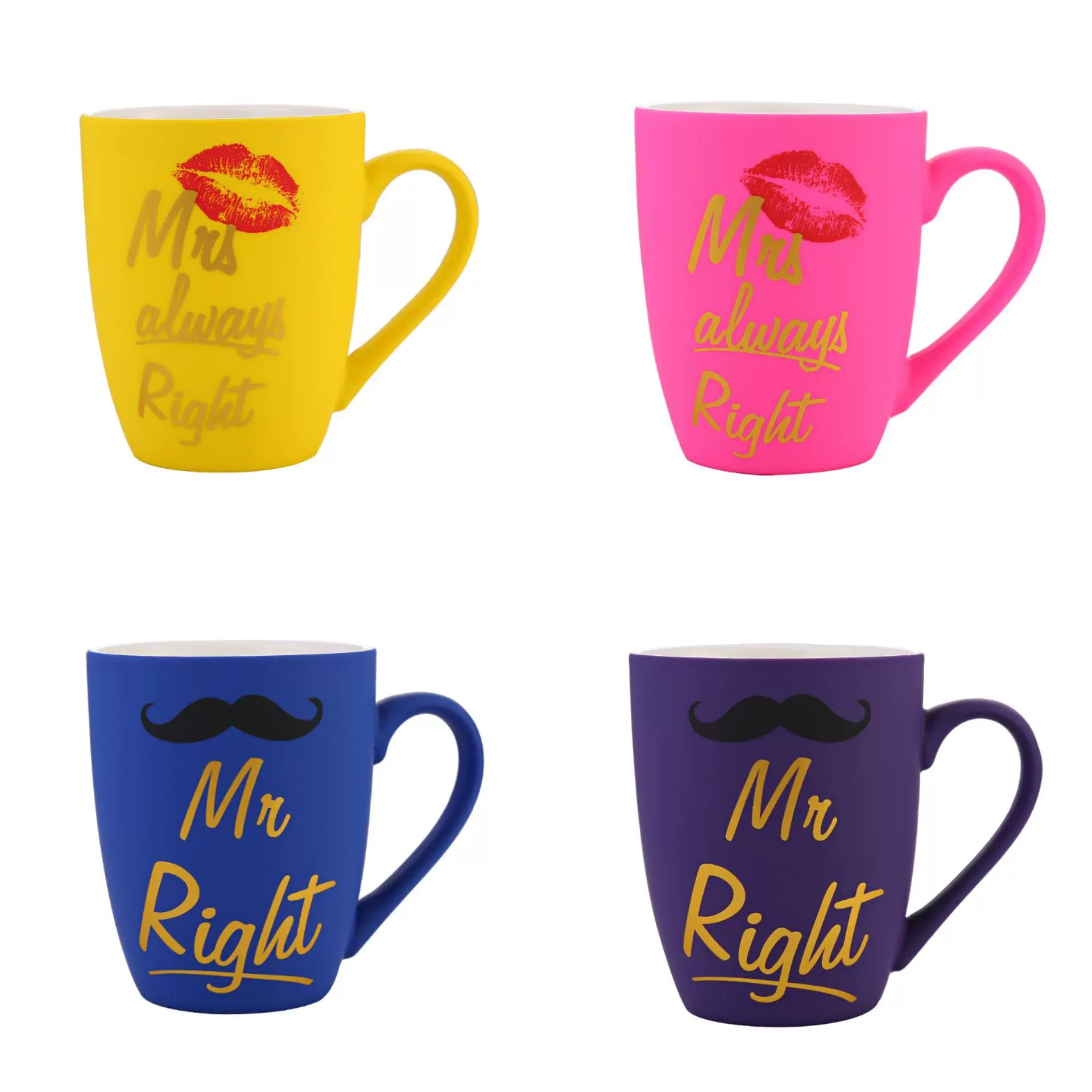 日用陶瓷低温喷釉贴花软触杯陶瓷杯咖啡杯马克杯