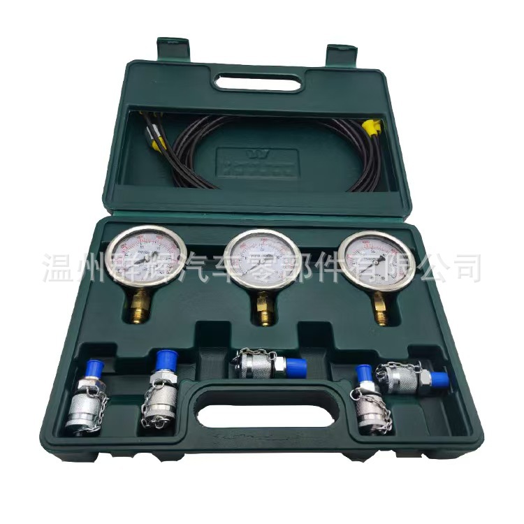 Excavator Parts Hydraulic Meter Force Test Parts Pressure Detection Box Pressure Meter Pressure Measuring Device