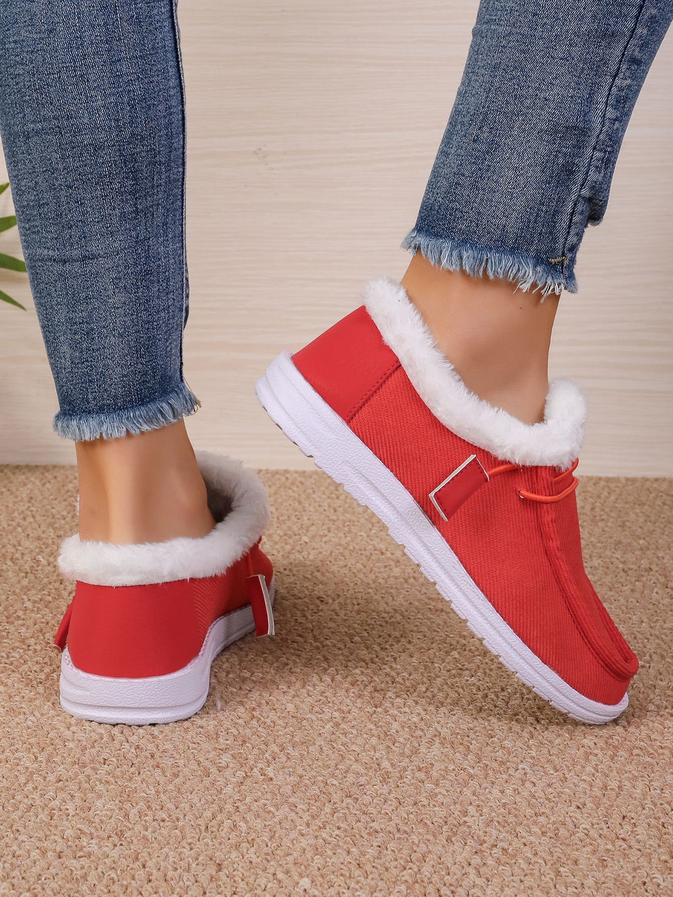 Winter Snow Boots For Women With Warm Wool Lining And Thick Sole_voghion.com