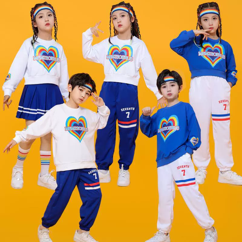 Детская одежда для Черлидинга Осенняя Начальная школа одежда для спортивных классов костюм детский сад одежда для Черлидинга с длинным рукавом