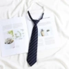 A7602 Navy Blue Gray Strips No hit