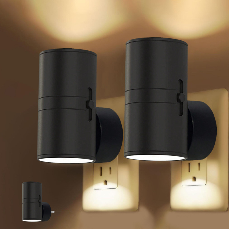 Cross-Border Foreign Trade Night Light Plug-In Wall Light Control Sensor Dimmable Night Light Corridor Bedroom Stairs Cross-Border Foreign Trade Night Light Plug-In Wall Light Control Sensor Dimmable Night Light Corridor Bedroom Stairs