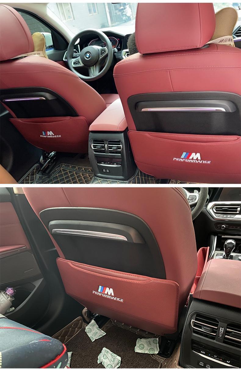 Suitable for Bmw Seat Anti-Kick Pad 5 Series 3 Series 7 Series 530 Rear X1 X3 X5L X6X7 Interior Decoration