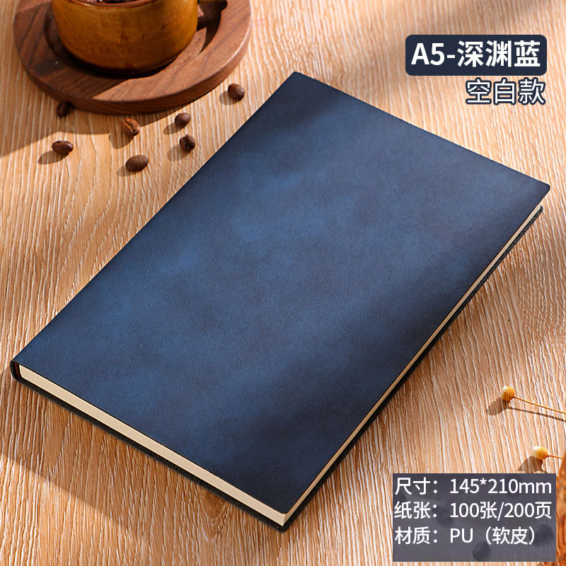 Cuaderno con Estampado Dorado, Logotipo Personalizable, Juego de Caja de Regalo, Oficina de Negocios Corporativa, Bloc de Notas A5 de Estilo Chino, Diseño Simple.