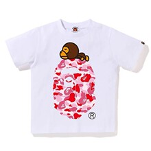 �羳�ļ�BAPE�Բʴ���Ӷ�ͯ��װ��Ů��ͯ�޶���T������Գ��ͷ