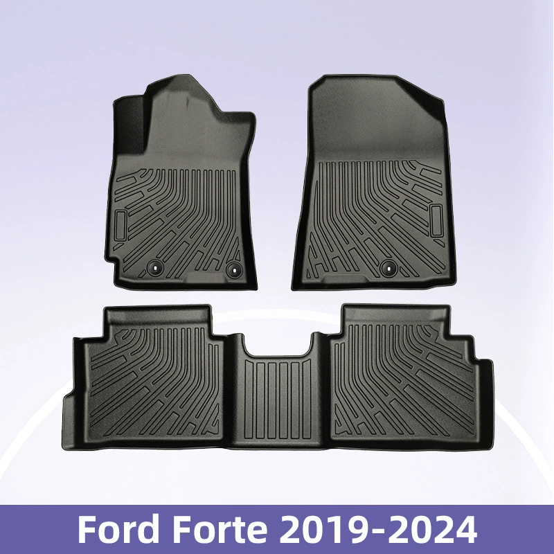 Подходит для Ford Ford Forte2019-2024 3D всепогодный материал TPE коврик хвост коврик