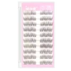 Glue-free 10 rows of 60 clusters sweet girls 10-12mm