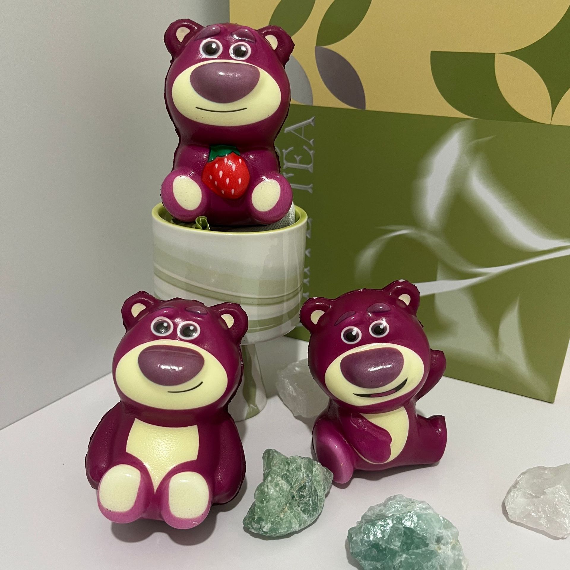 딸기곰(메쉬백 포함)