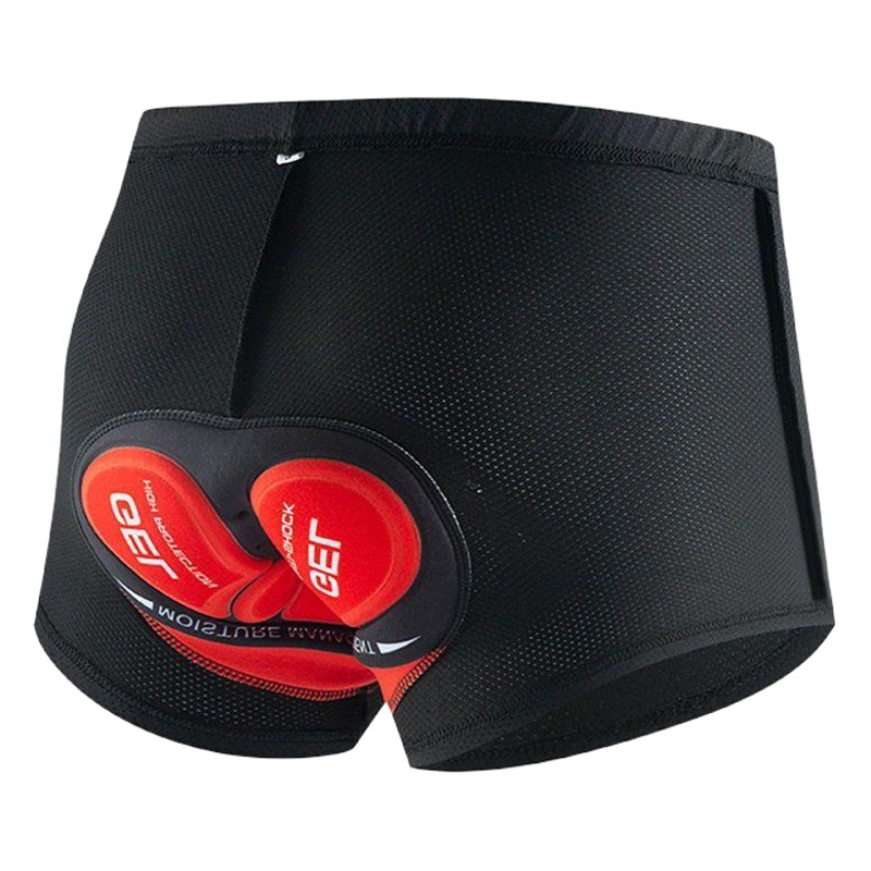 Cycling Underwear Men's and Women's GEL Silicone Pad Breathable Quick-drying Cycling Equipment Mountain Bike Shorts Four Seasons