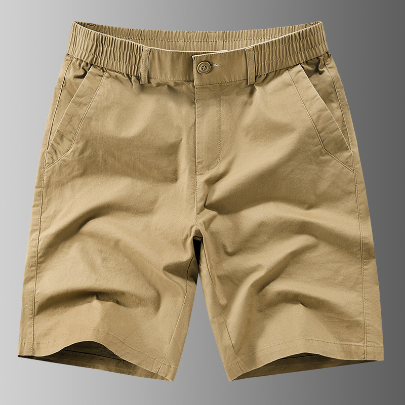 Factory Direct Sale Men's Summer Shorts Casual Outerwear Five-Point Pants Workwear Retro Washed Shorts Skin-Friendly and Soft