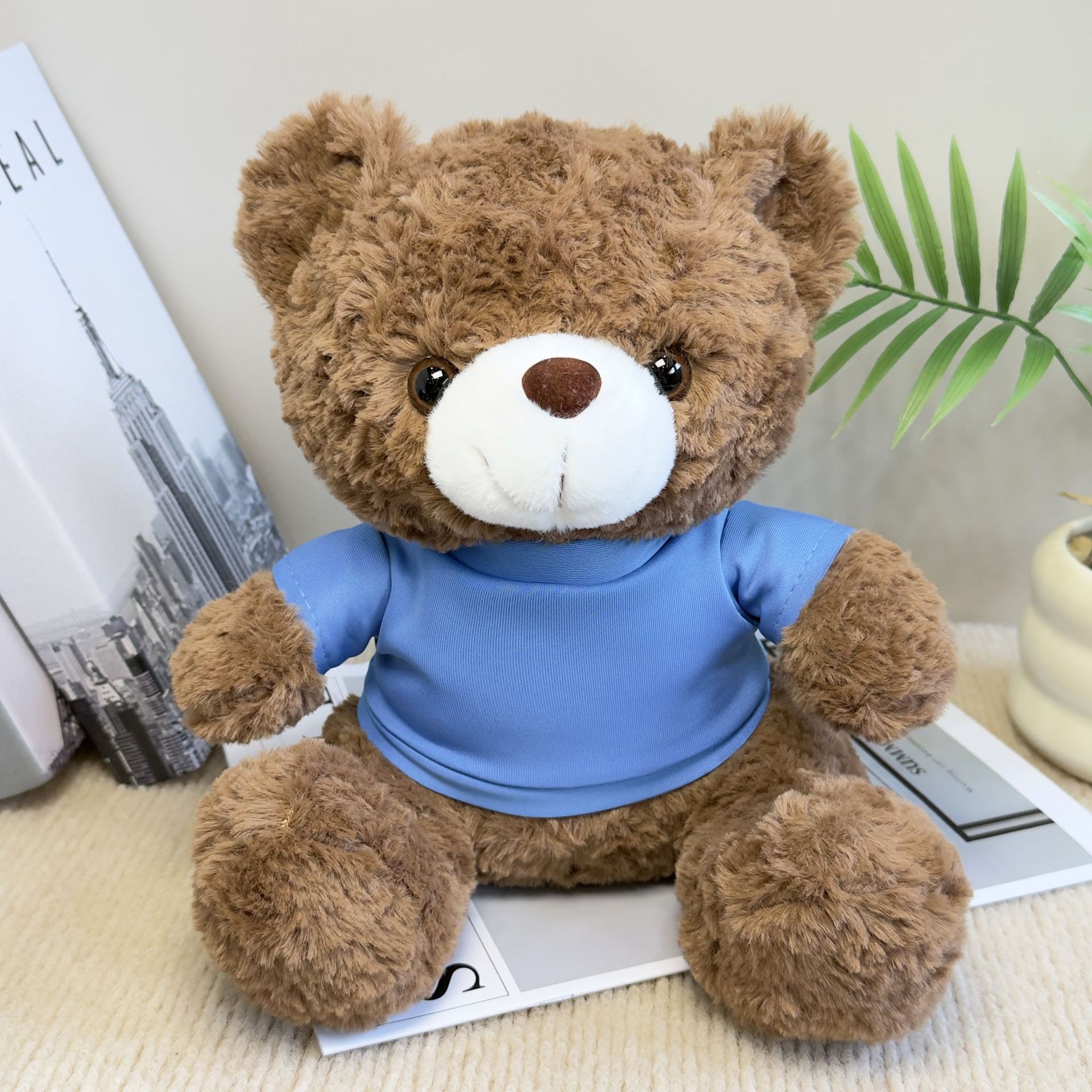 Osos de peluche abrazar osos muñecas muñecas agarrar muñecas regalo para niños impresión LOGO regalo juguetes de peluche