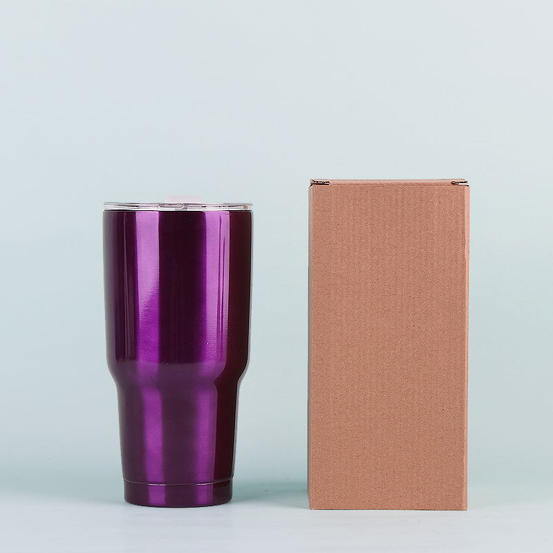 Suministre la taza portátil europea y americana del helado de 30oz 304 taza del aislamiento del vacío del coche taza de cerveza de la cola de la taza del coche de la custodia fría image 15