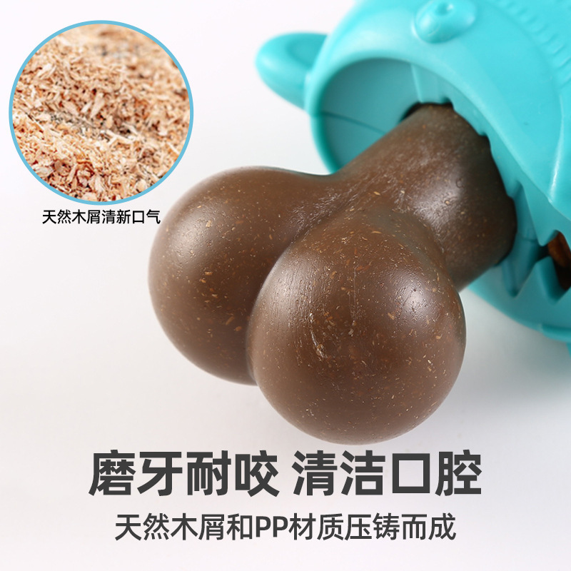 Suministros transfronterizos para mascotas roer juguetes dientes de perro molienda palo diente limpieza artefacto roer resistente juguetes para perros al por mayor