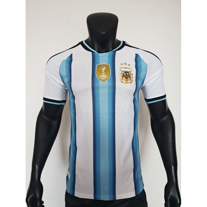 Camiseta de jugadores de la Copa del Mundo Argentina Brasil Francia México Portugal Camiseta nueva