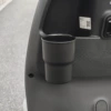 Black glass holder