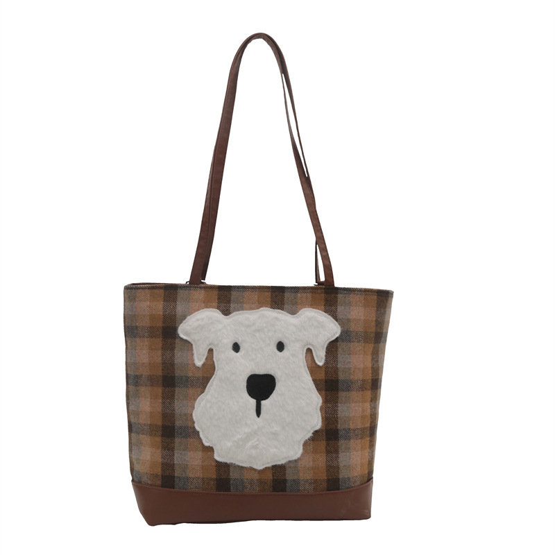 Gran capacidad de alta sensación de bolso de mujer 2024, nuevo bolso de tela de tela, mochila de moda