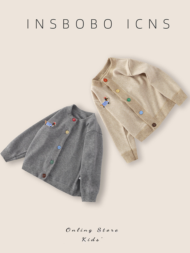 Spring cute blue sweater for men and women
