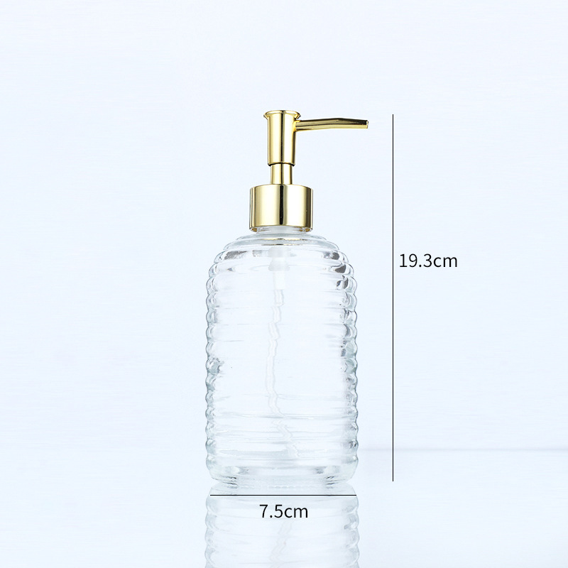 Los fabricantes venden al por mayor botellas de desinfectante de manos de espuma de lujo ligero, botellas de desinfectante de manos tipo prensa, varias especificaciones, botellas de vidrio de champú