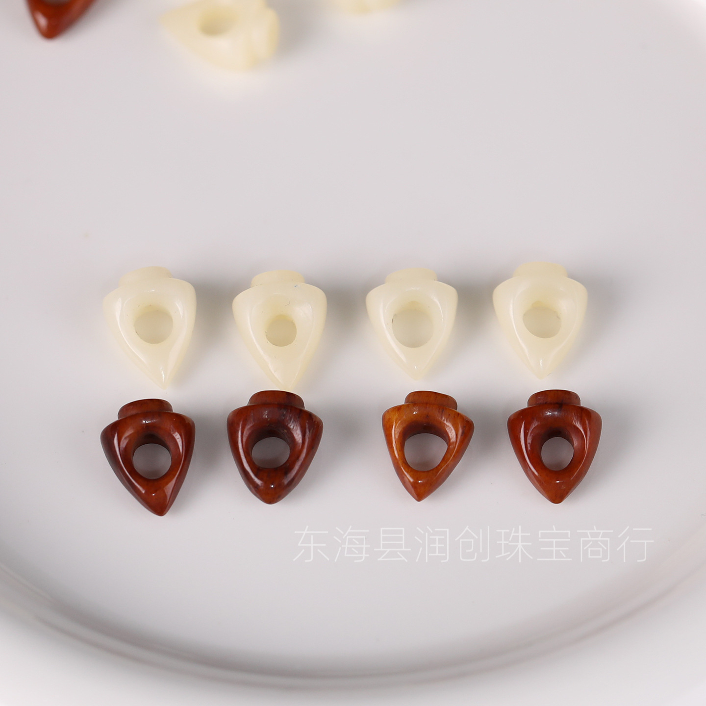 Xizang-style camel bone tail beads, triangular spacer beads, DIY bracelet accessories, disciple beads, decorative accessories