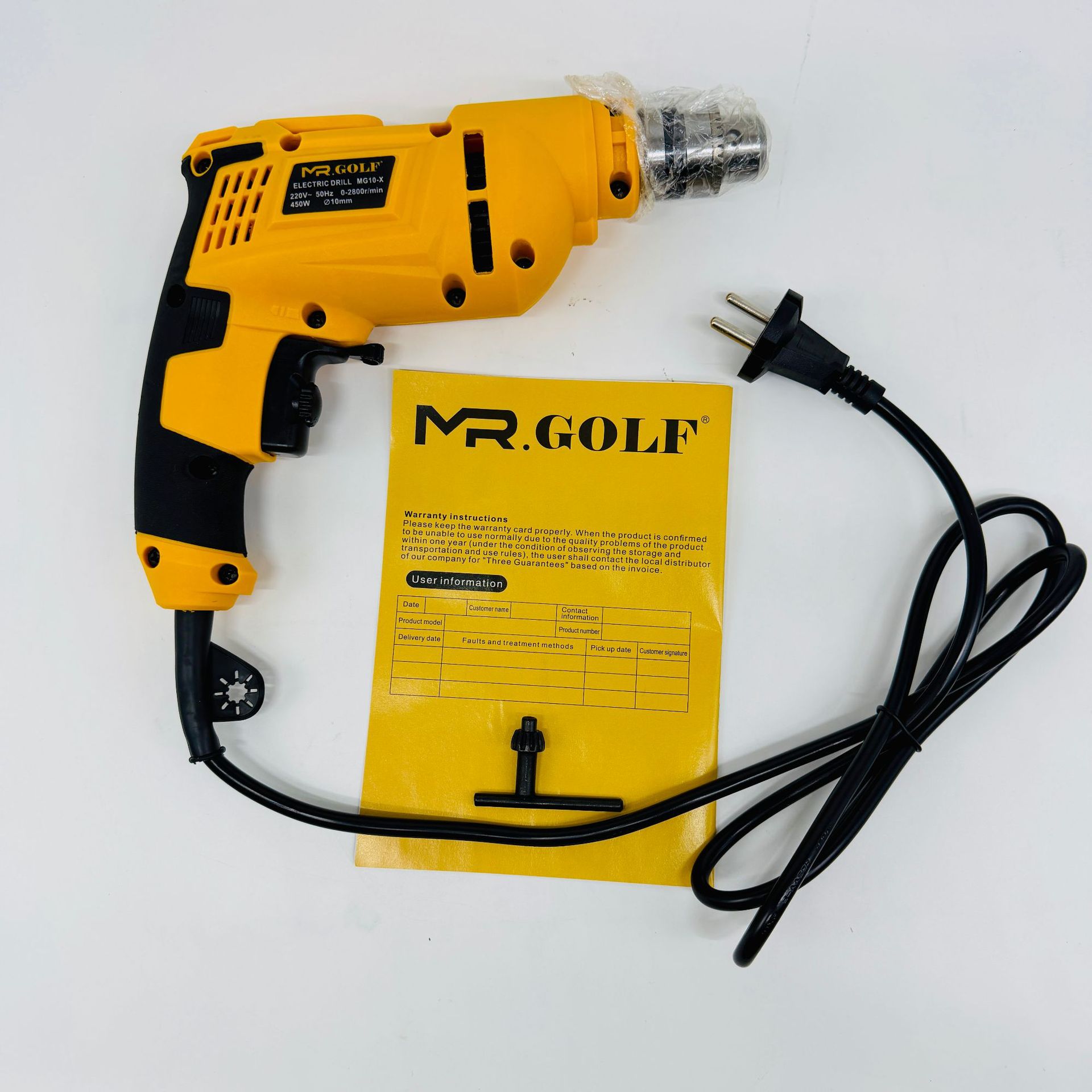 taladro de mano taladro de impacto perforación doméstica multifuncional herramienta de destornillador eléctrico rotativo pequeño taladro de pistola eléctrica DRILL image 3