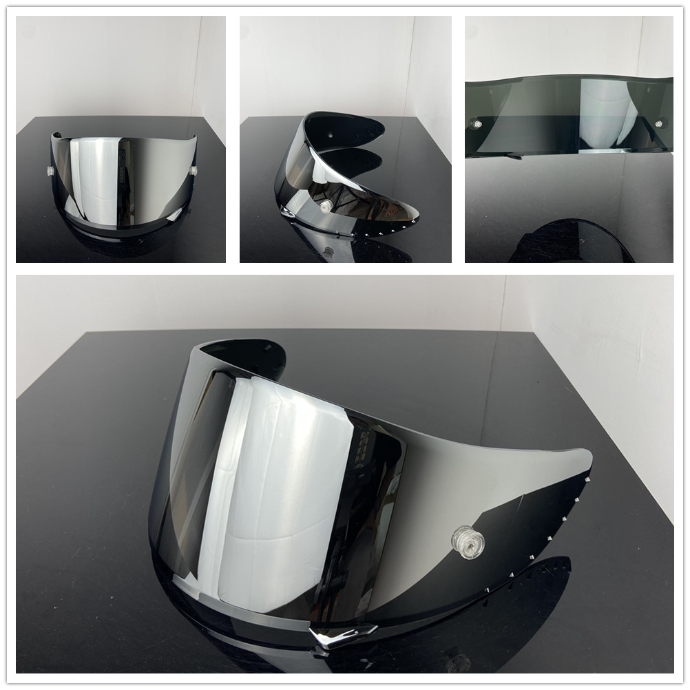 X14 Large Nail Buckle Helmet Lens Suitable for Z7 Nxr Rf1200 Xspirit Electroplated Helmet Mirror