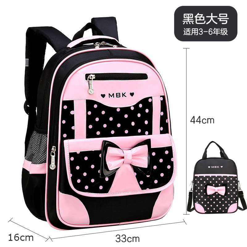 Mochila coreana para estudiantes de primaria de onda 1 - 3 - 5 - 6 grados varilla de tracción para niños 6 - 9 - 12 años mochila de hombro para reducir la carga