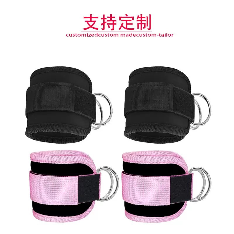 脚踝绑带跆拳道腿部力量训练运动护具负重绑腿绑带脚踝脚扣训练器