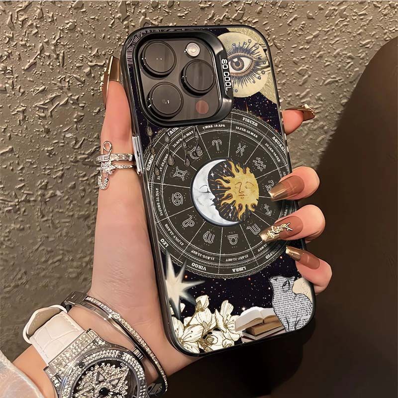 Constellation Compass Suitable for Apple 16Promax Mobile Phone Case Iphone15 New Apple 14/13/12 Universal Model Constellation Compass Suitable for Apple 16Promax Mobile Phone Case Iphone15 New Apple 14/13/12 Universal Model
