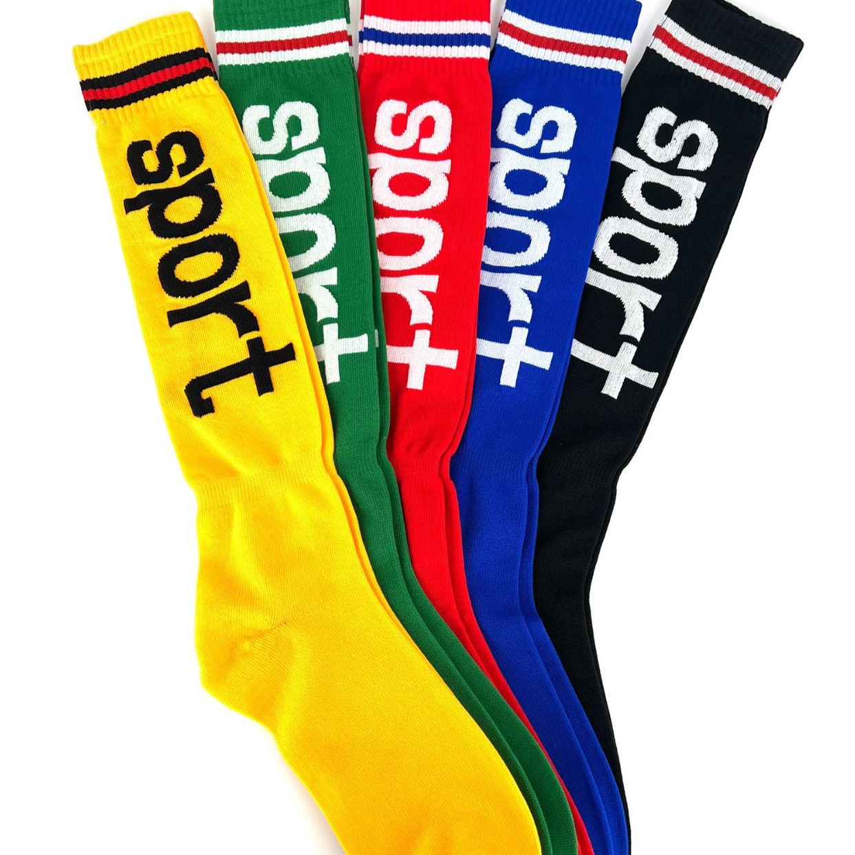 Factory Direct Sales African Foreign Trade Export Hot-Selling Stockings Fashionable Socks Basketball Socks Sports Socks