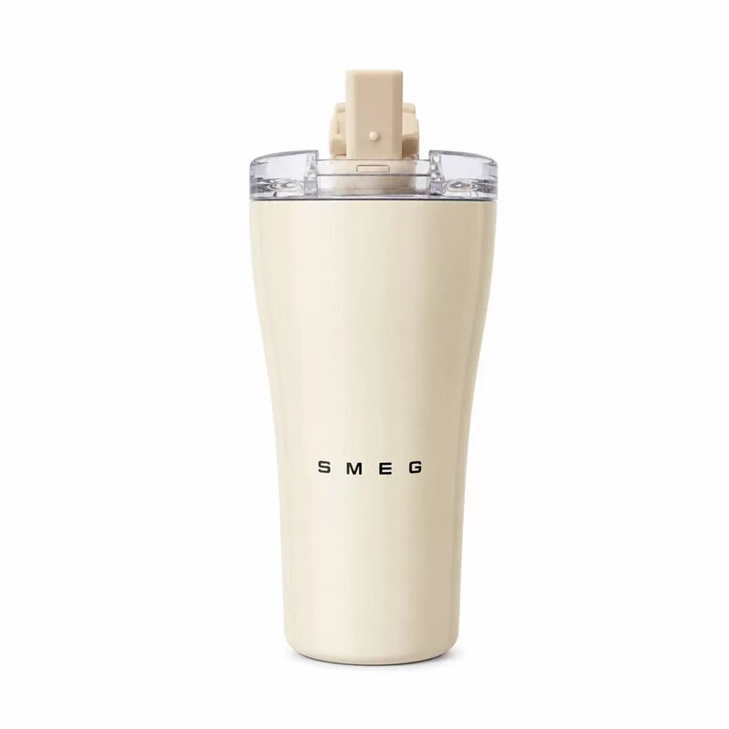 Smeg Multi-Color Cross-Border 12oz Coffee Cup 304 Stainless Steel Portable Insulated Water Cup Stainless Steel Cup with High Aesthetic Value