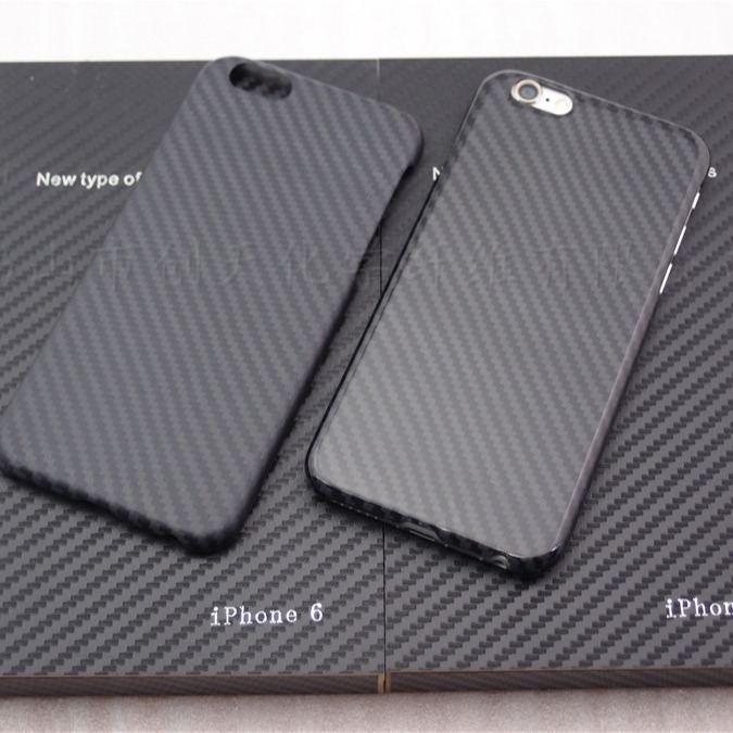 供应碳纤维手机壳凯夫拉手机壳 Phone6 Plus