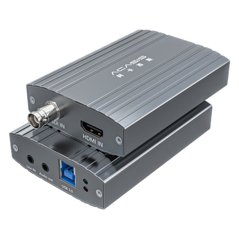 Dos vías SDI HDMI HD Tarjeta de captura de vídeo 1080p Conferencia enseñanza médica grabación Tarjeta de captura de transmisión en vivo