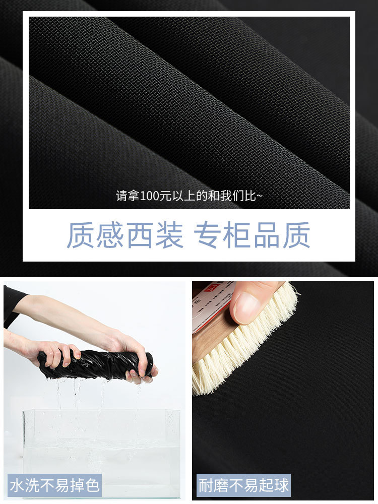 Women's Suit Harem Pants Spring 2026 New Style Cigarette Casual Black Carrot Pants Chiffon Petite Suit Pants