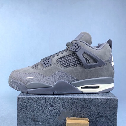 Overseas Top-Quality Original 1:1 Jordan Aj4 Air4 Premium Suede Basketball Shoes Size 48.5 Export Fv502 Overseas Top-Quality Original 1:1 Jordan Aj4 Air4 Premium Suede Basketball Shoes Size 48.5 Export Fv502