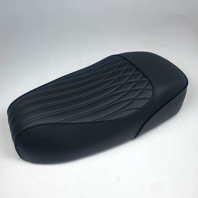 Suitable for No.9 Mechanic modified seat cushion, MMAX passenger seat cushion, moderately soft and hard, 1st generation Mechanic short-tail seat cushion (Electric car cushion) - matte-black