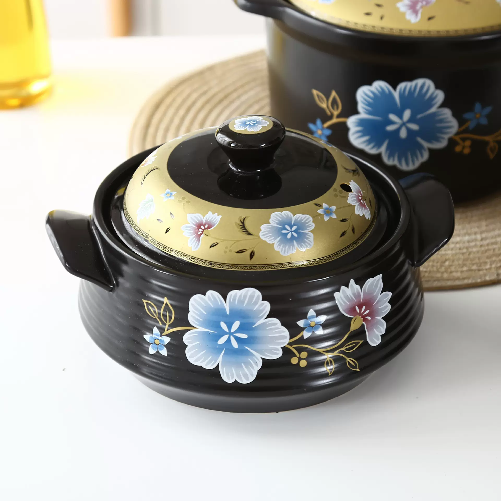 陶瓷砂锅煲家用煲汤炖锅耐高温煤气陶瓷煲仔饭锅炖锅汤锅沙锅石锅