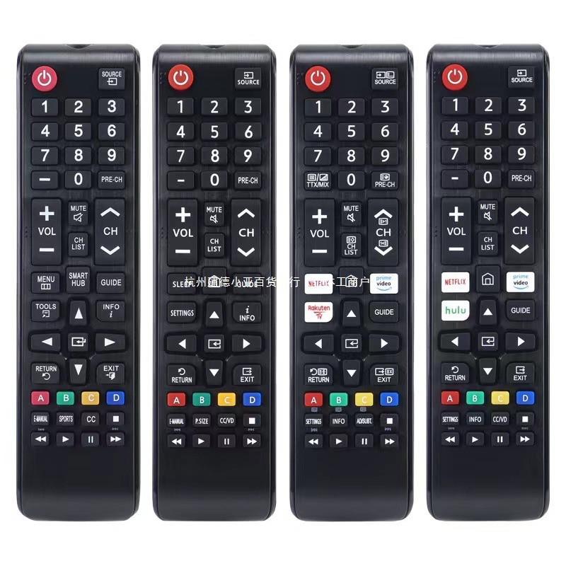 适用于三星电视遥控器 Series 7 RU7100 4K UHD BN59-01315A/B/D