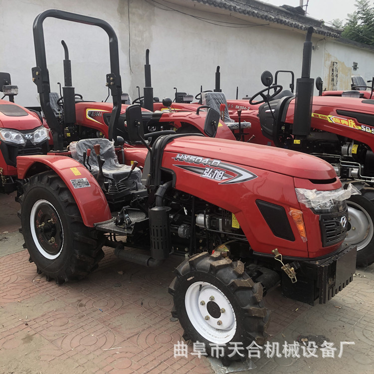 大棚王弘旭504拖拉机 四驱四缸型拖拉机 50马力504拖拉机