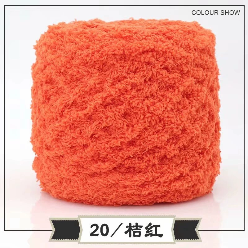 Королевская бархатная пряжа (Coral Velvet) 100 г, толщина 4 мм, детский шарф и ткань для полотенец, многоцветный