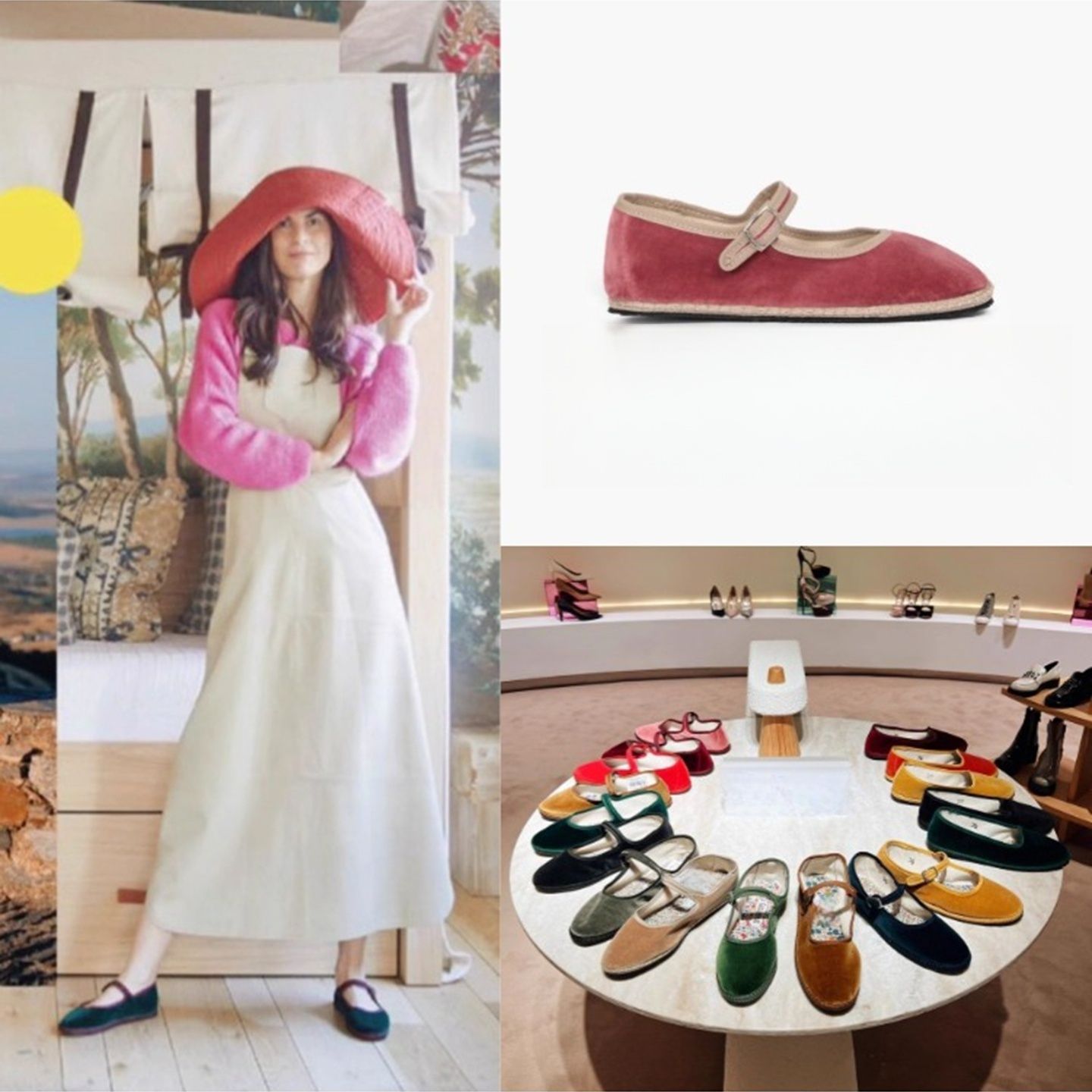 Comfortable casual universal Mary Jane shoes, ballet shoes flat low-cut, French vintage style