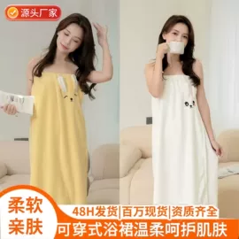 浴巾、沙滩巾;干发巾干发帽;连帽浴巾