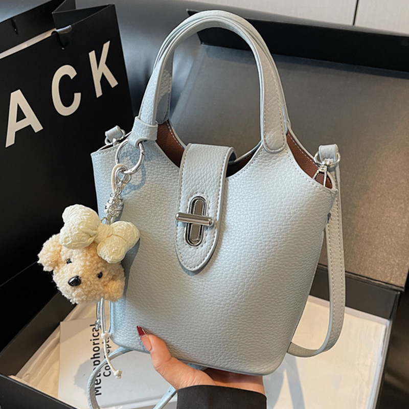 Borsa a secchiello donna borsa a mano a spalla o tracolla chic_voghion.com