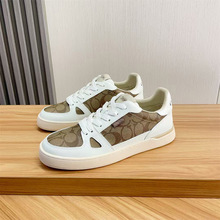 欧洲站男鞋爆款香港潮牌高级感潮流高端欧货印花休闲板鞋大牌