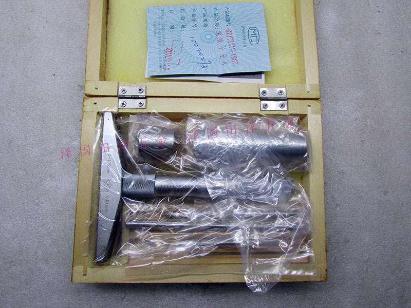正品上量深度千分尺0-100mm