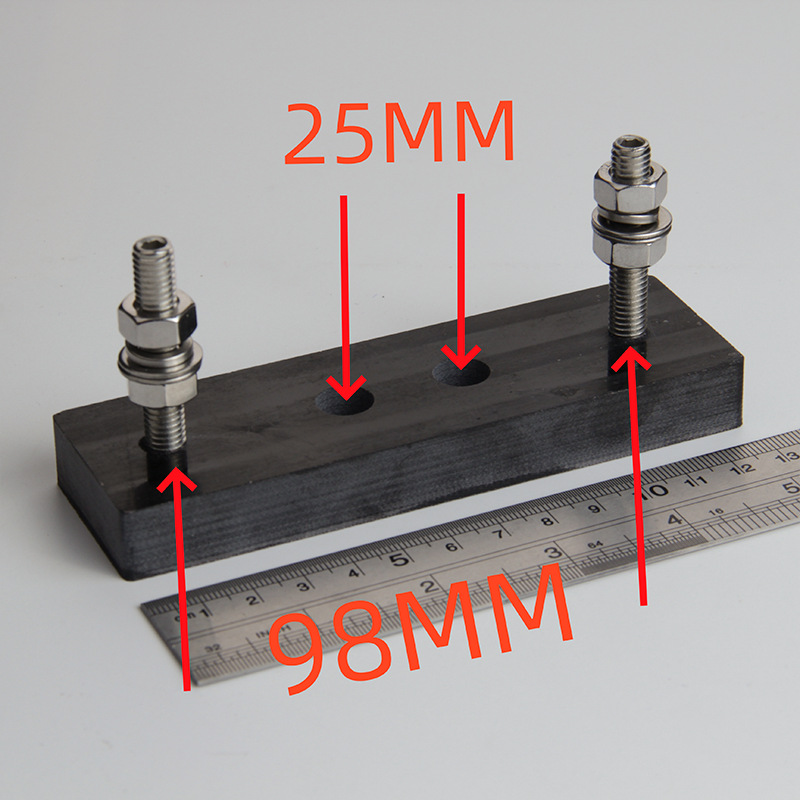 大号熔断器底座适配孔距98MM兼容汽车插座行耐高温保险丝保险盒