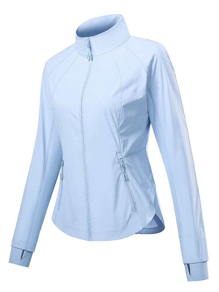 Chaqueta de Protección Solar para Mujer de Nylon y Algodón, Protección UV UPF50