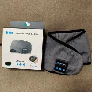 Smart Music Eye Plame Double Sound Bluetooth Sleep Mask Mask Bluetooth 5.0 Слушает пение глазного обложки