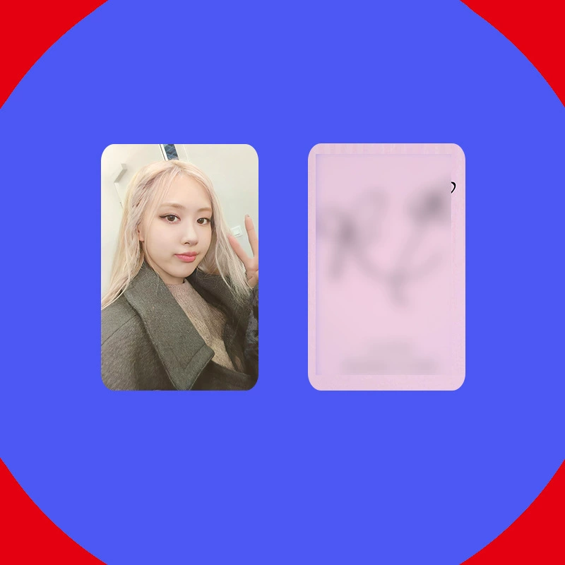 [BLACKPINK粉墨粉胶VINYL  JISOO金智秀photocard小卡]